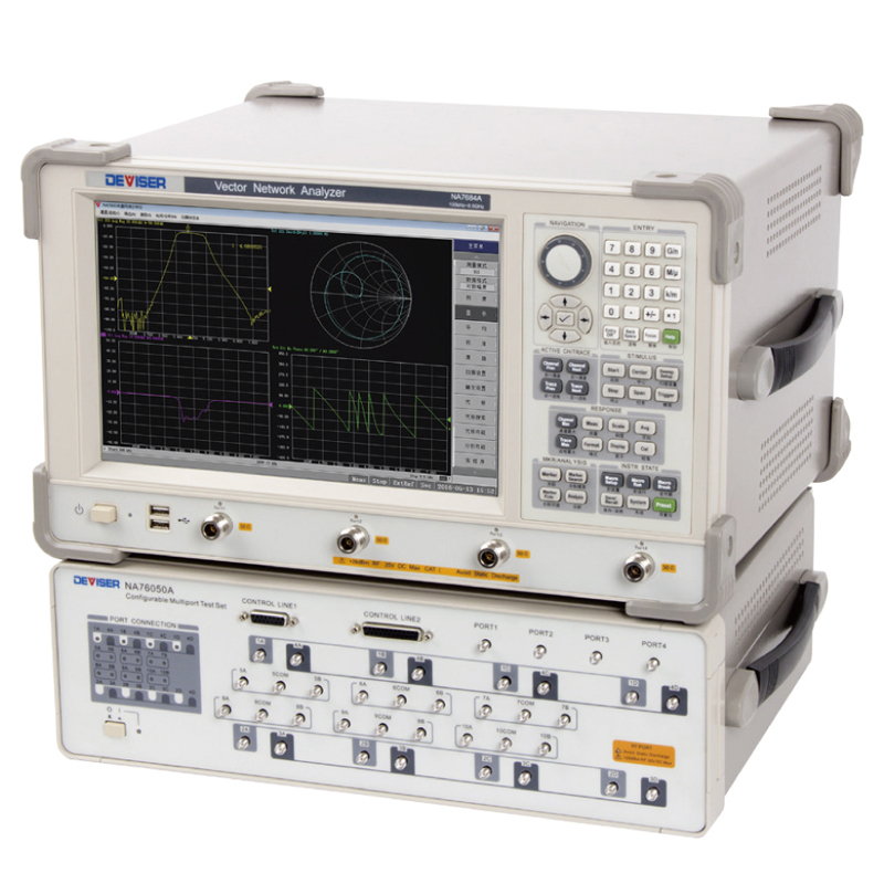 TelcomWay NA7600系列（100kHz-8.5GHz）矢量網絡分析儀多端口測試儀